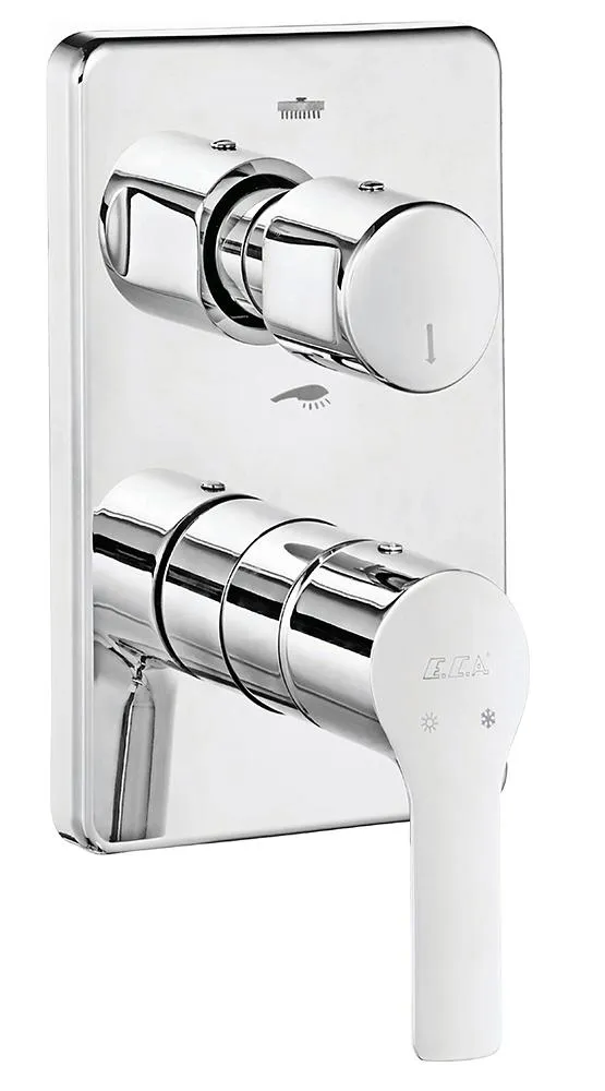 Смеситель для душа E.C.A. Luna 102167206EX-KDE(внешняя часть)