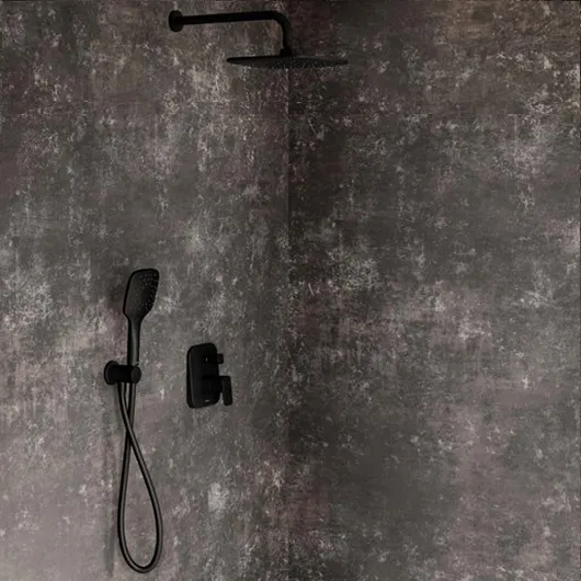 Смеситель для душа Ravak 10° черный матовый X070156