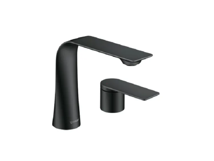 Смеситель для раковины Duravit D.1, черный матовый (D11120002046)