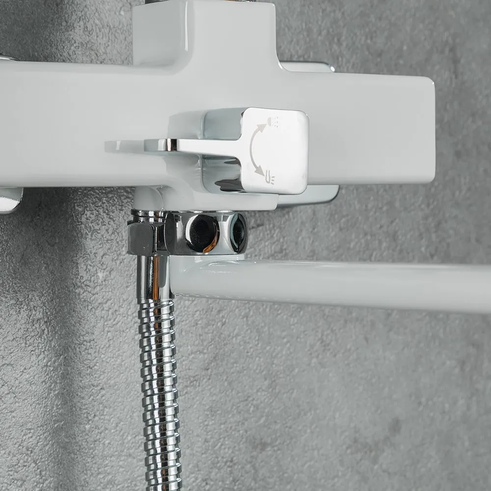 Смеситель для ванны FRUD R22153, белый