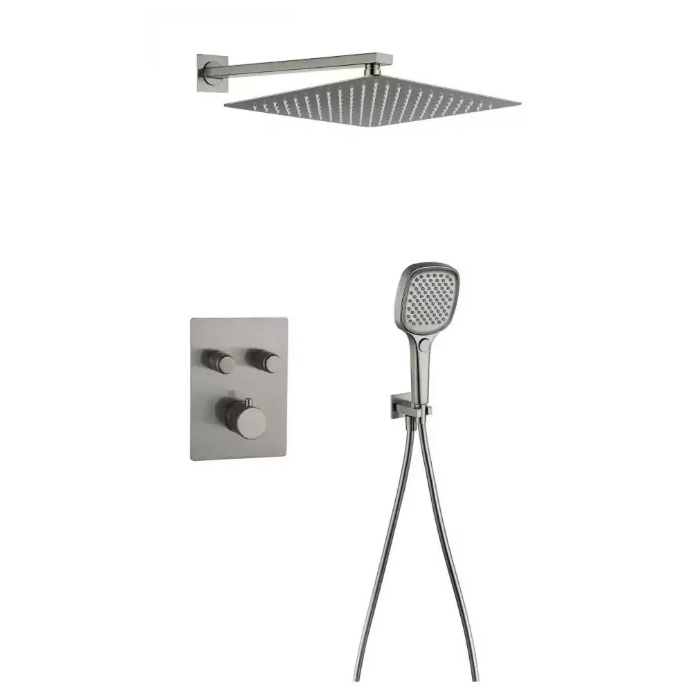 Душевая система встраиваемая (без излива) Grocenberg GB5040NK, никель