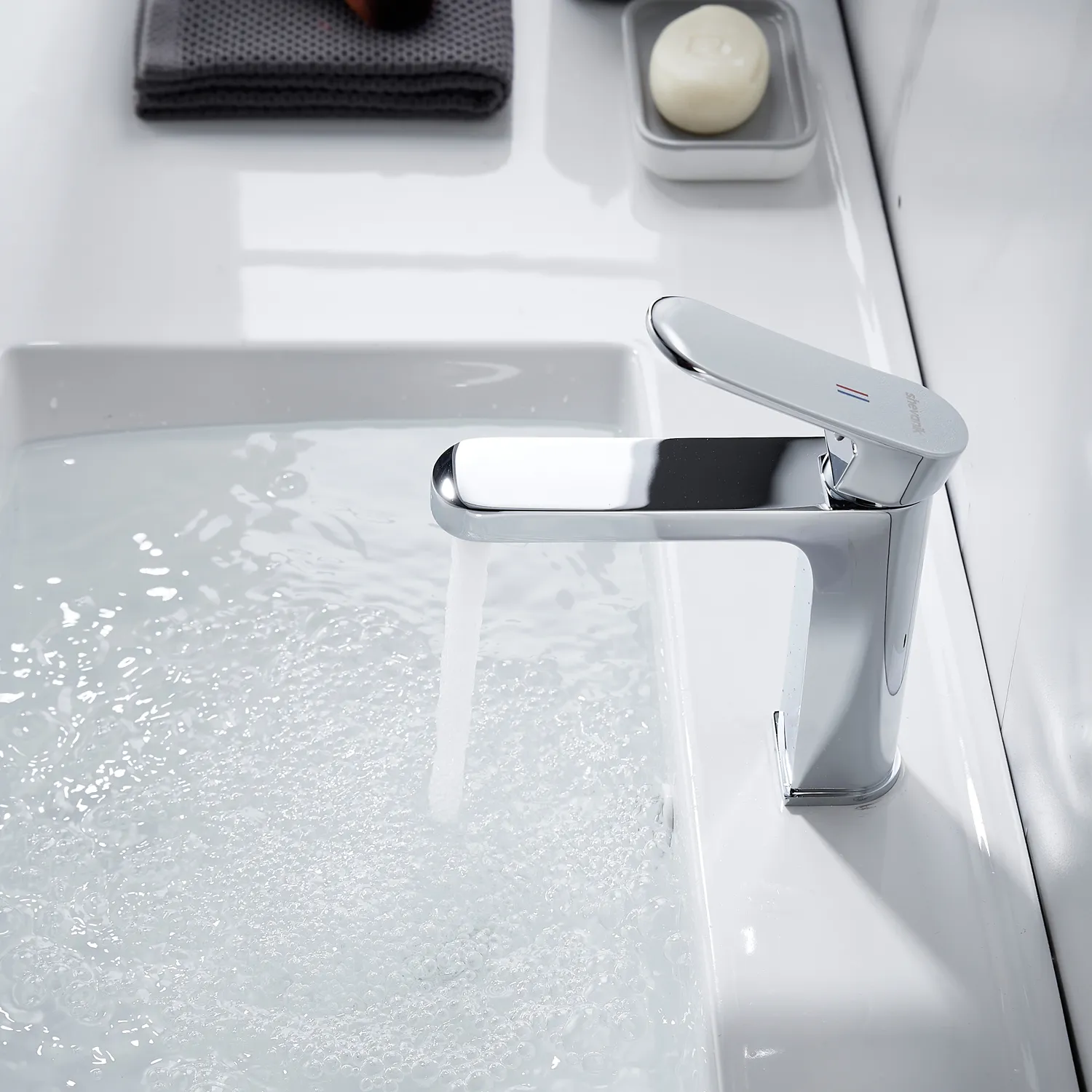 Смеситель для раковины Shevanik S4501, хром