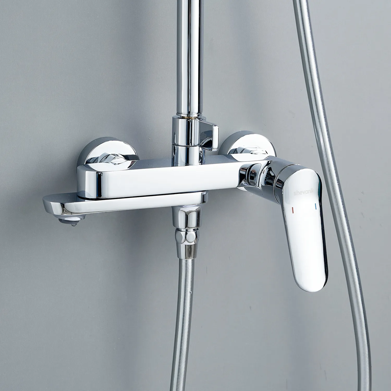 Душевая система Shevanik S4336, хром