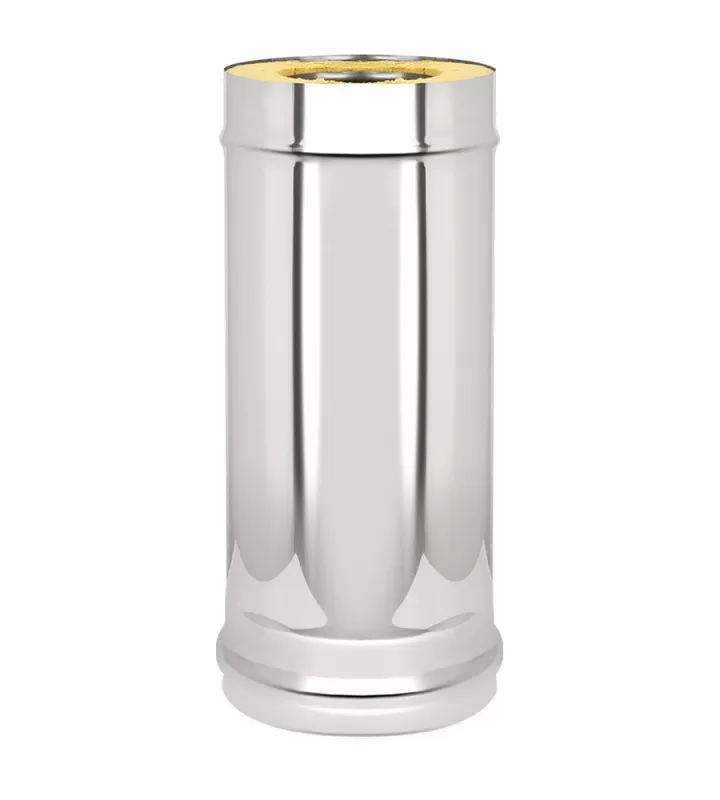 Труба-сэндвич 0,5м Ferrum GS 30-50 (430/0,5мм + нерж.) Ф160х250