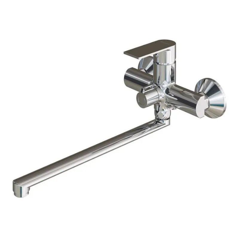 Смеситель для ванны Knotlor KN-33, хром