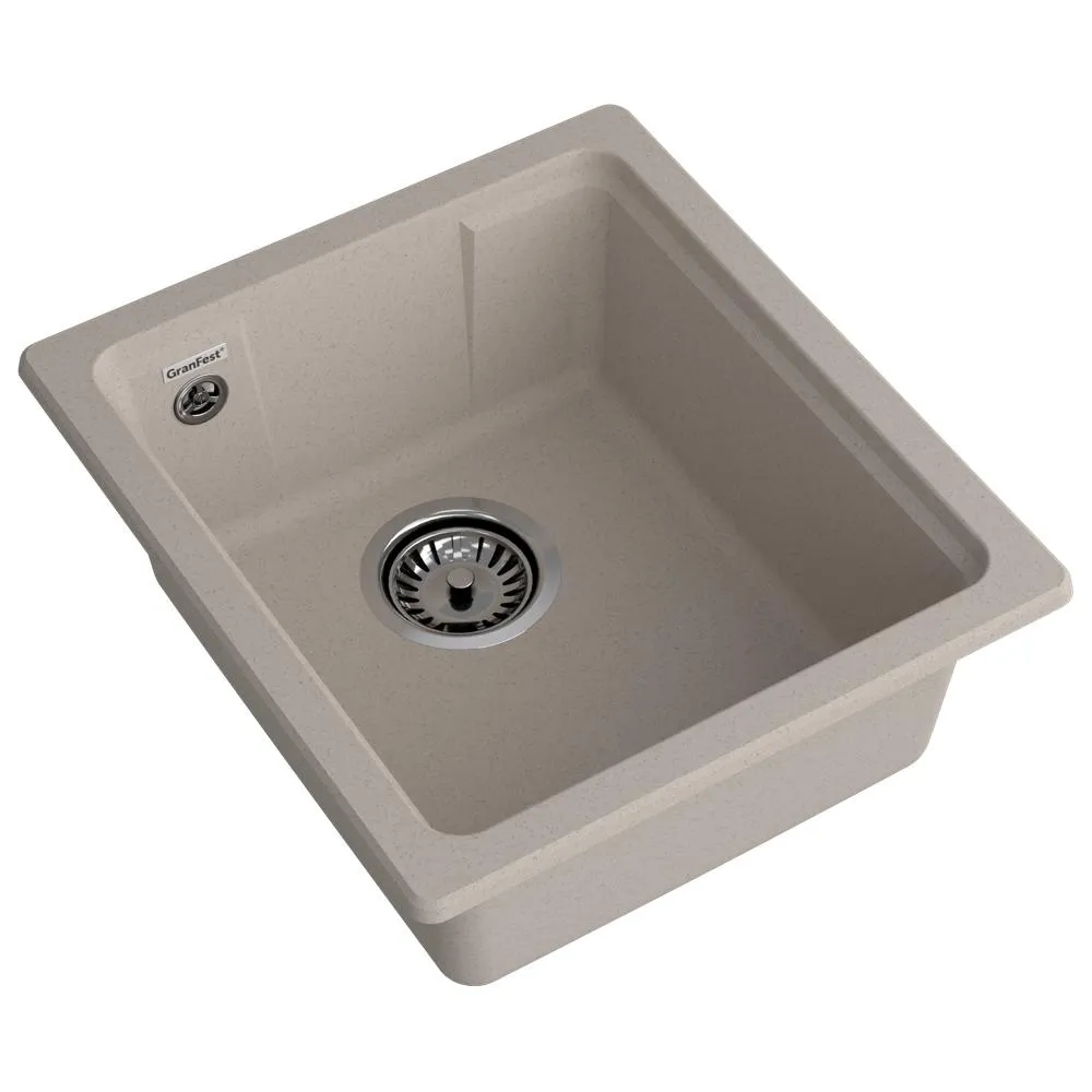 Кухонная мойка GranFest URBAN 4540, песочный