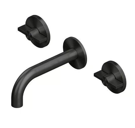 Смеситель для раковины Quadro design Valvola01, золото черное (19 10V ON)