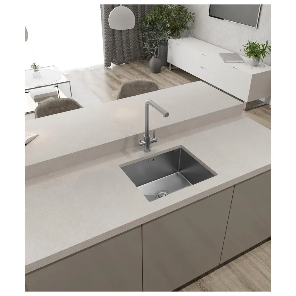 Кухонная мойка GranFest 5344, нержавеющая сталь