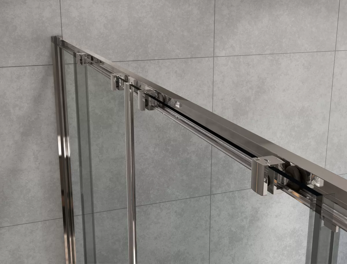 Душевой уголок Vincea Garda (VSR-1G28019CL) 1900х800 мм, хром, стекло прозрачное