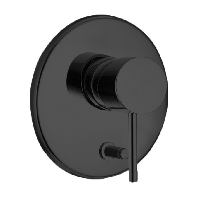 Смеситель для душа Fima Carlo Frattini Spillo Up, на 2 потребителя, черный матовый (F3039X2NS)