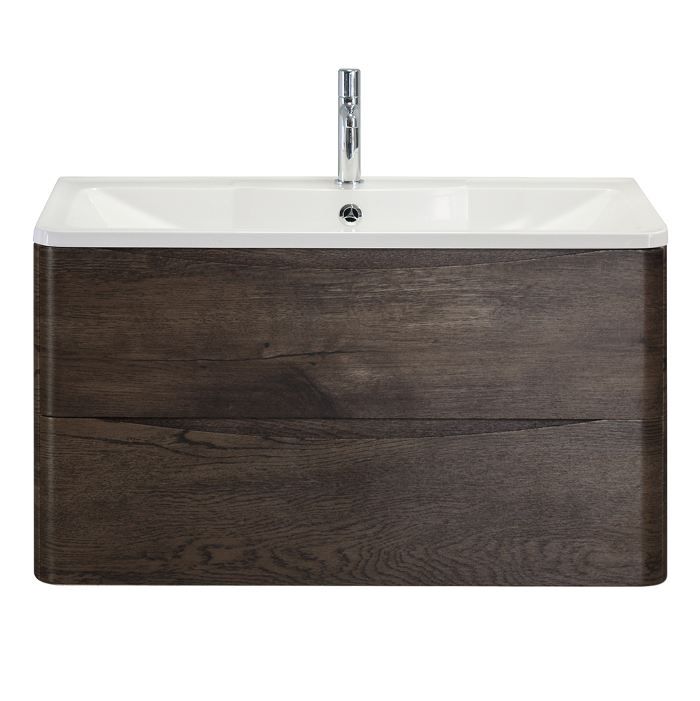База под раковину подвесная BelBagno Acqua 800х500х450 мм, Rovere Nature Grigio (ACQUA-800-2C-SO-RNG)