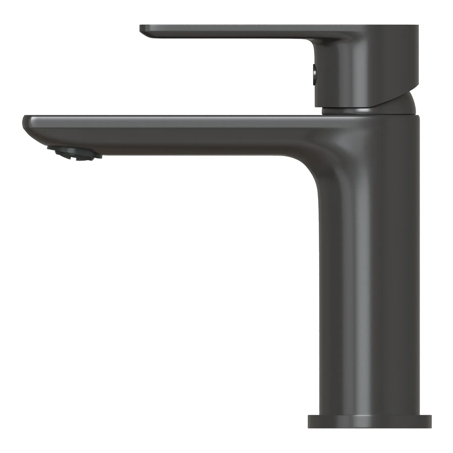 Смеситель для раковины 35k MIXLINE МЛ33-04Г(ML33-04GR) "Сити" ГРАФИТ (556598)