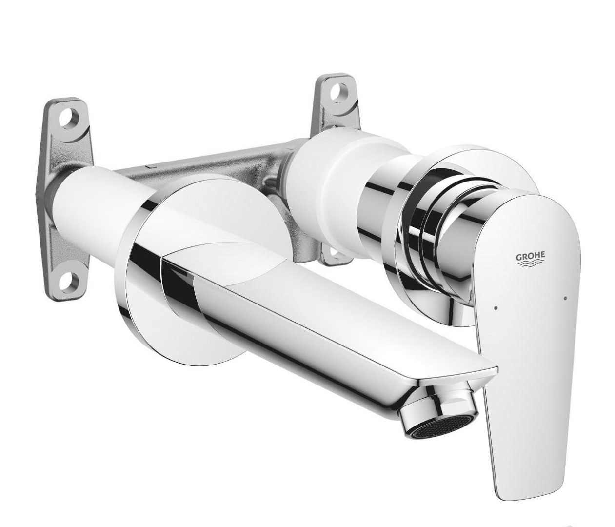 Смеситель для раковины GROHE BauEdge New настенный встраиваемый, хром (арт. 20474001)