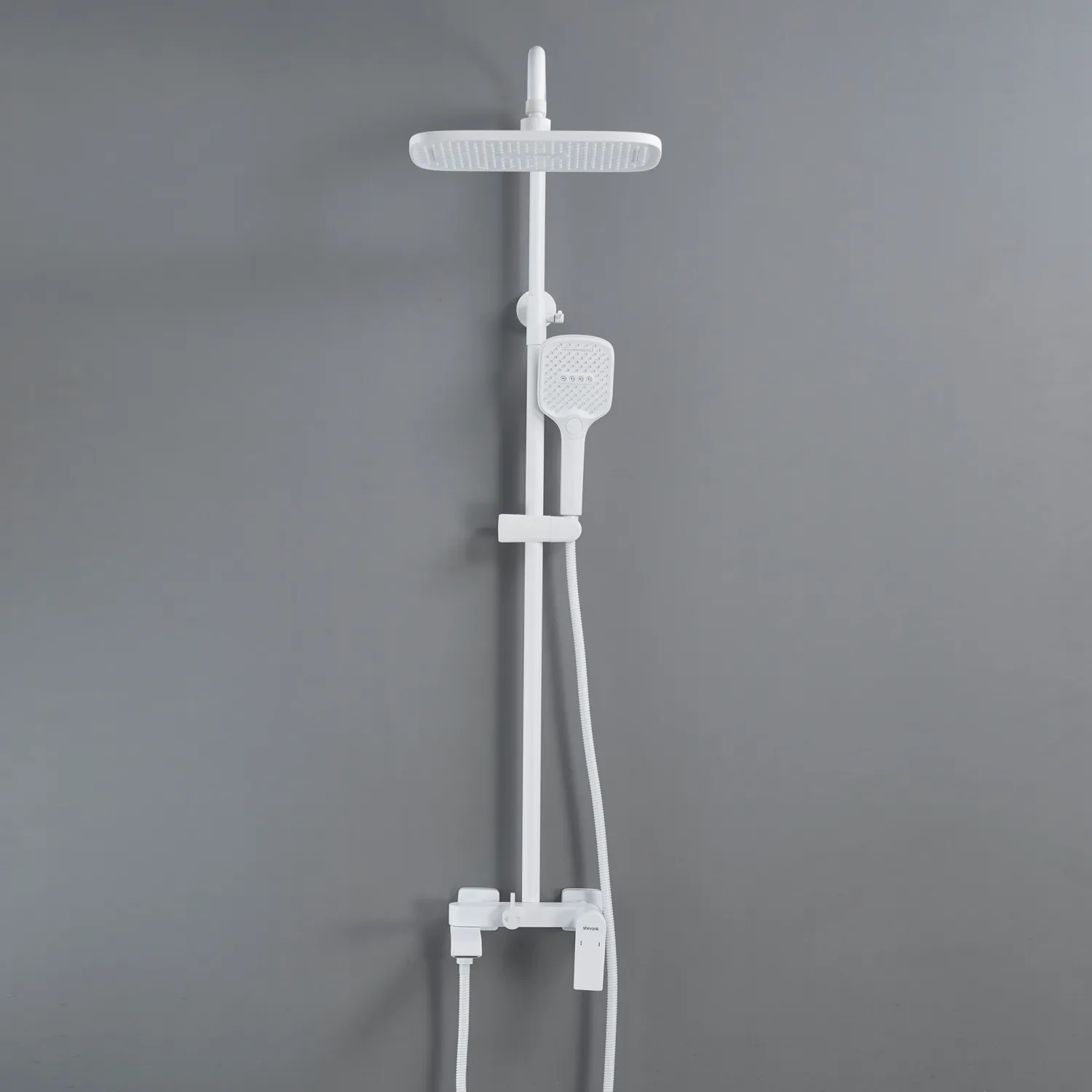 Душевая система Shevanik S4136C, белый