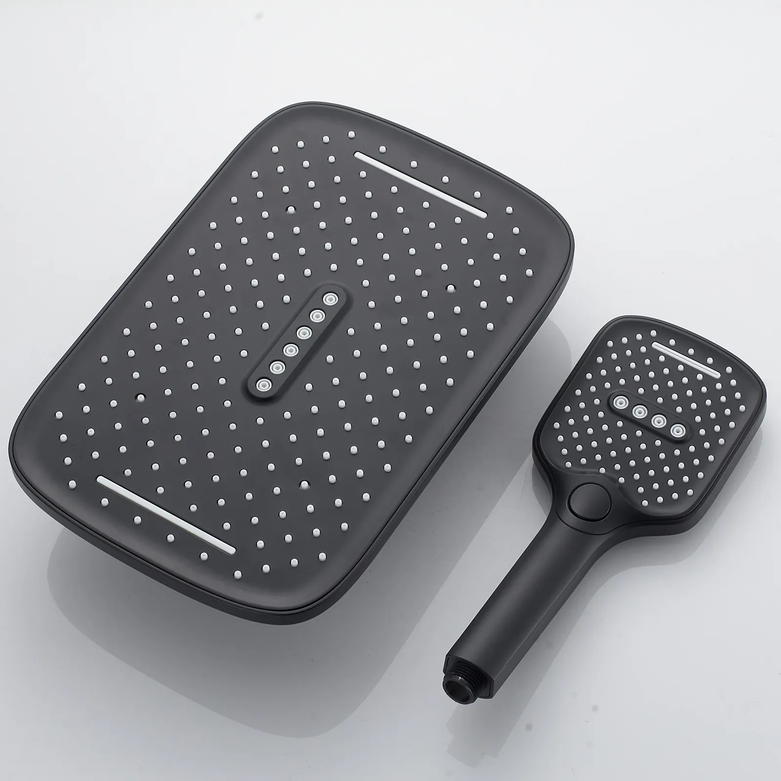 Душевая система встраиваемая Shevanik S4135H, черный