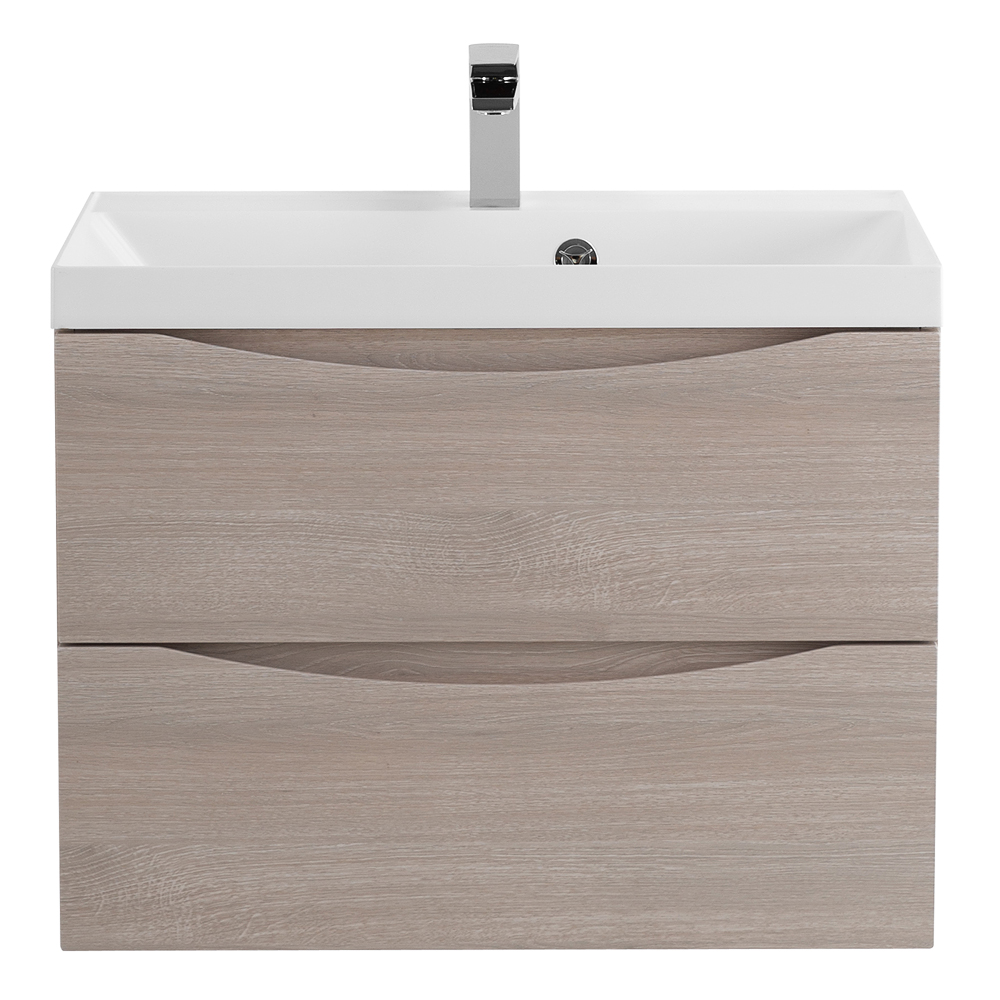 База под раковину подвесная BelBagno Marino 700х500х450 мм, Rovere Grigio (MARINO-700-2C-SO-RG-P)