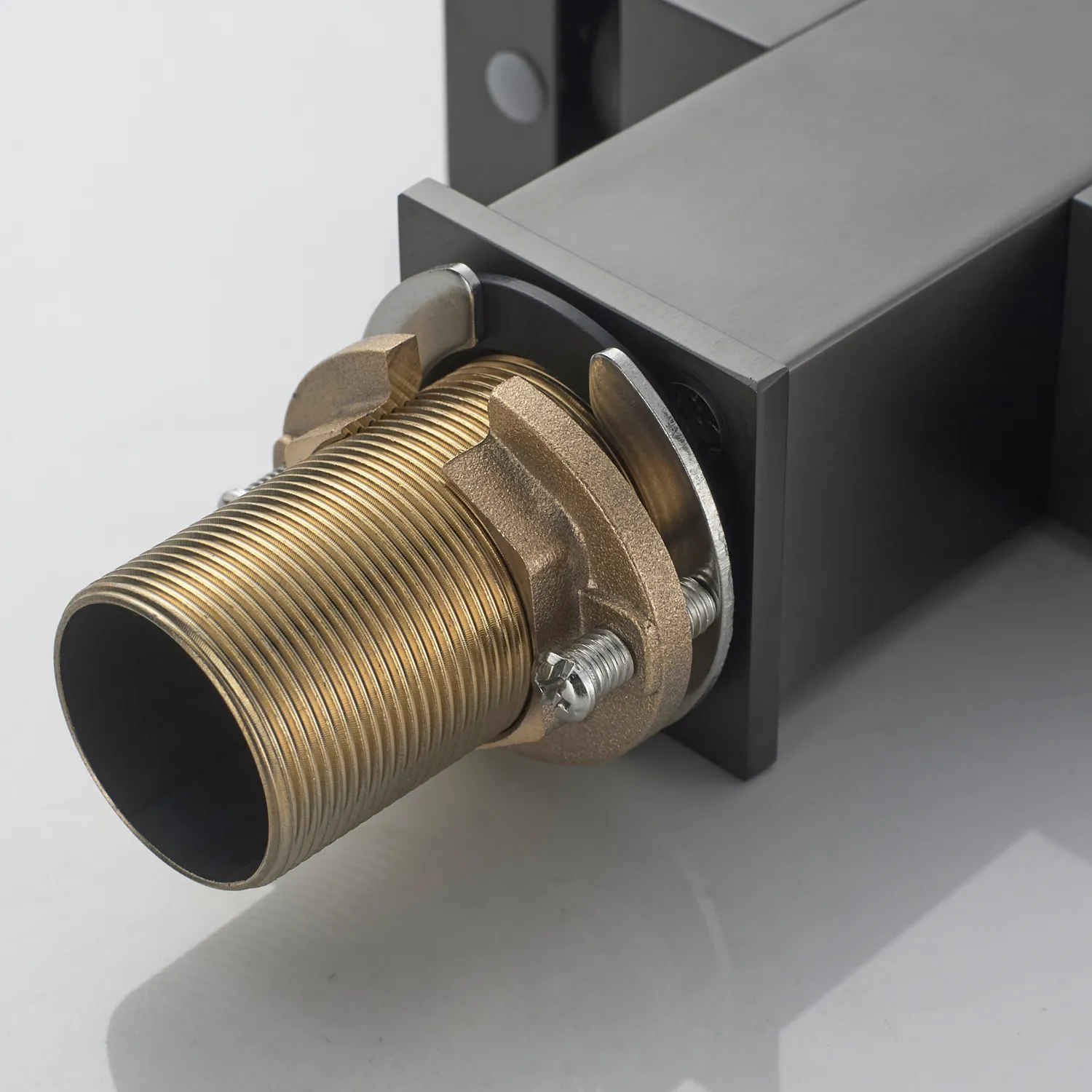 Смеситель для кухни с подключением фильтра Shevanik S148T, оружейная сталь