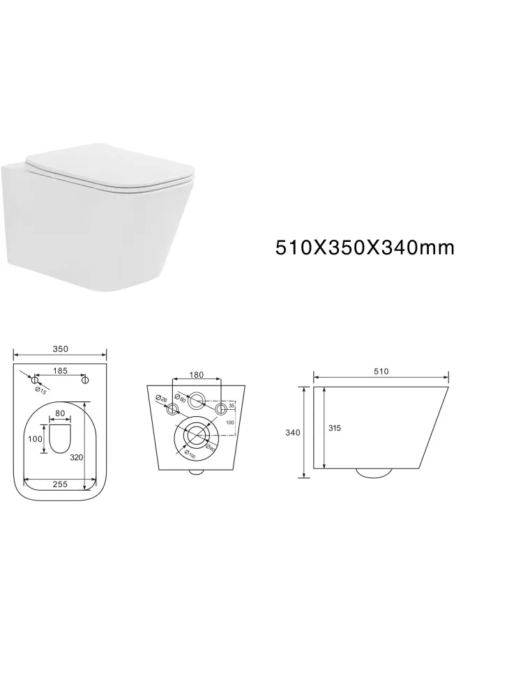 SET ЛИБРА T-010/KKI33 (рама AQUATEK Standard INS-0000012+крепеж KKI-0000033+KDI-0000010+унитаз ЛИБРА AQ1505T-00 с тонким сиденьем soft-close)