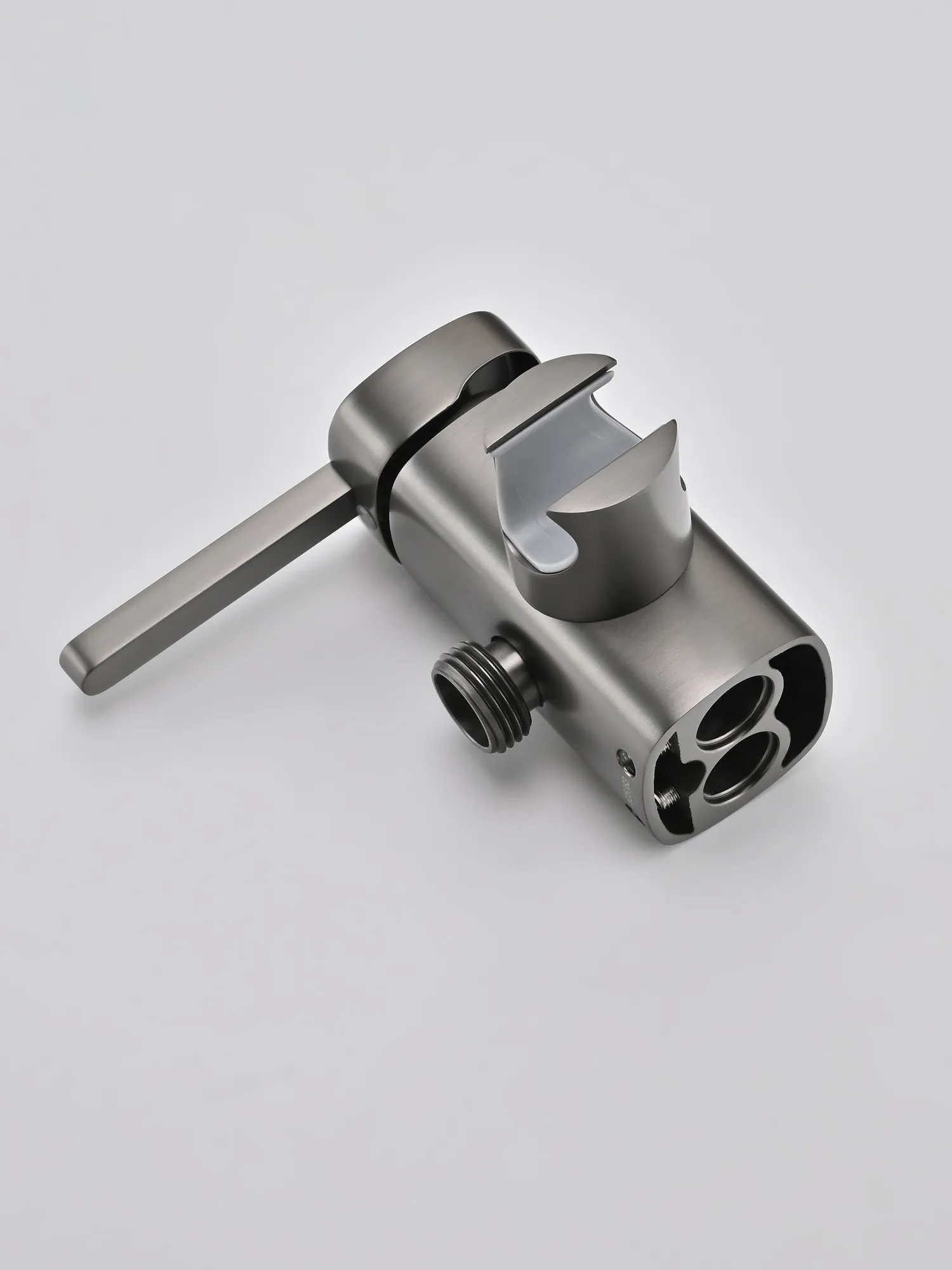 Гигиенический душ со смесителем Rose R245T, оружейная сталь