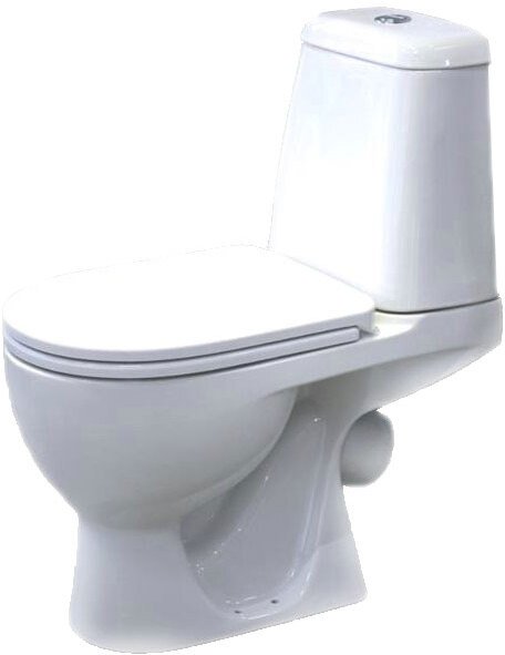 Унитаз напольный Sanita Luxe Max с крышкой-сиденьем микролифт