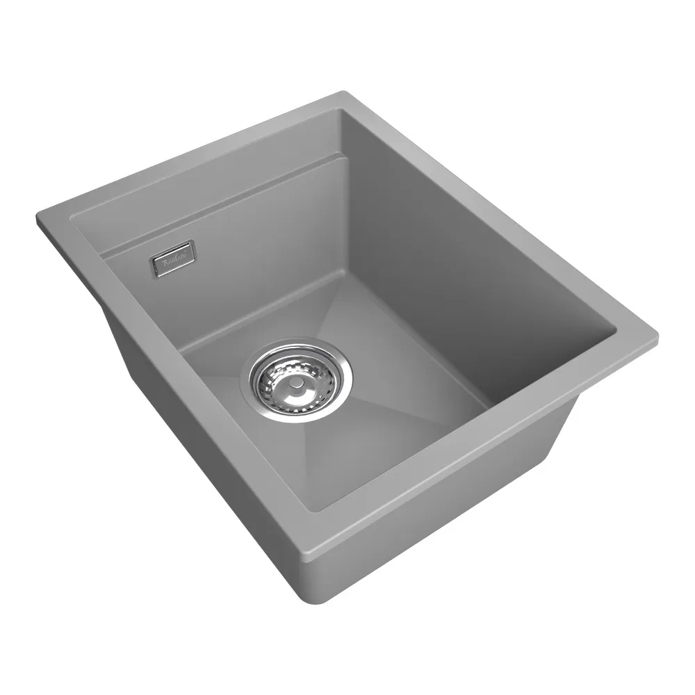 Кухонная мойка Rivelato LINO LN-354, серый металлик