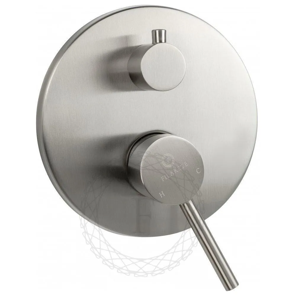 Душевая система встраиваемая FILARETE Roun FL1022NK, никель