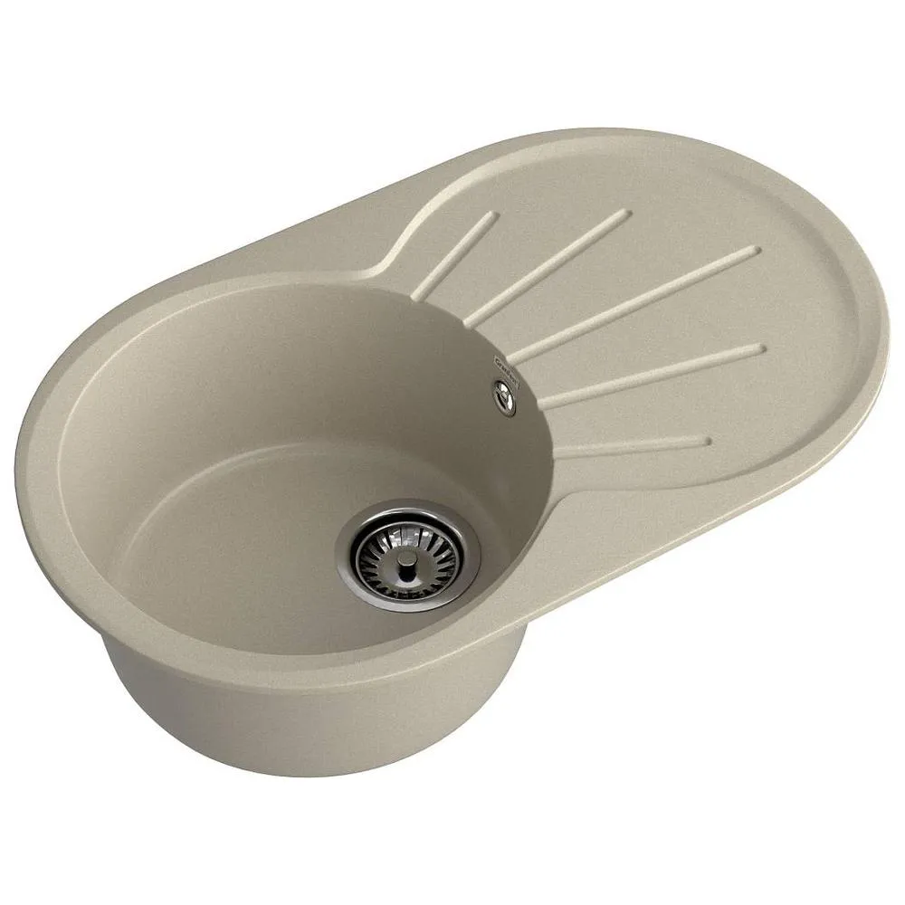 Кухонная мойка GranFest RONDO 750L, терракот