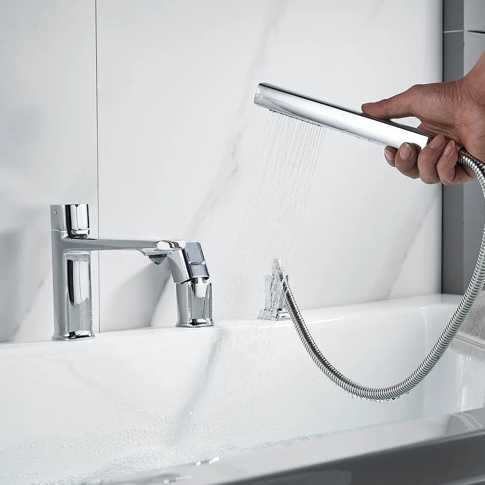 Смеситель на борт ванны Maretti Lorenza LR22RF842-B, хром