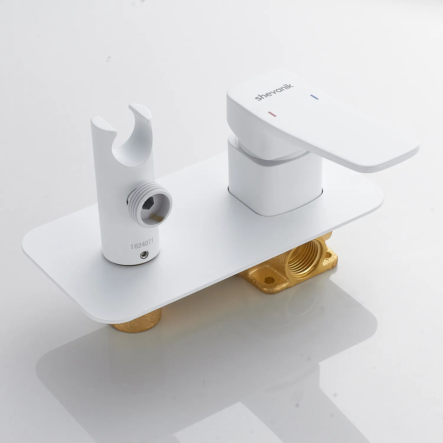 Гигиенический душ со смесителем Shevanik S9905C, белый