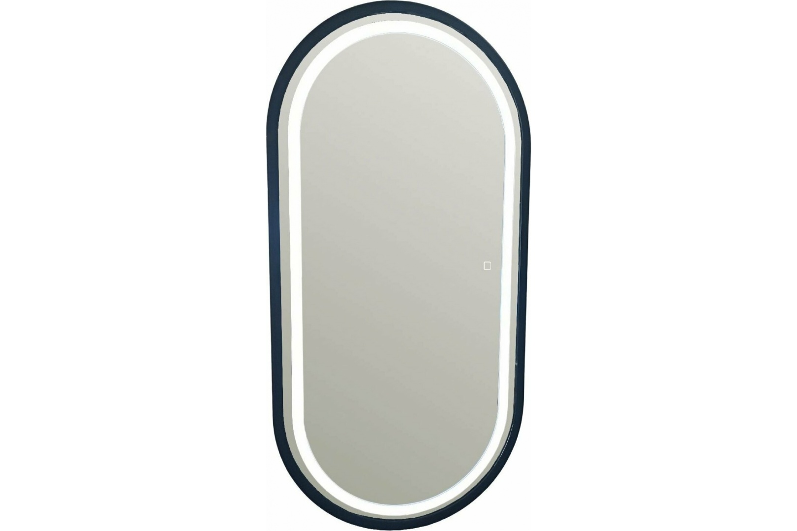 Зеркало AZARIO Виола-лофт 500х1000, сенсорный выключатель, рама пластик (LED-00002430)