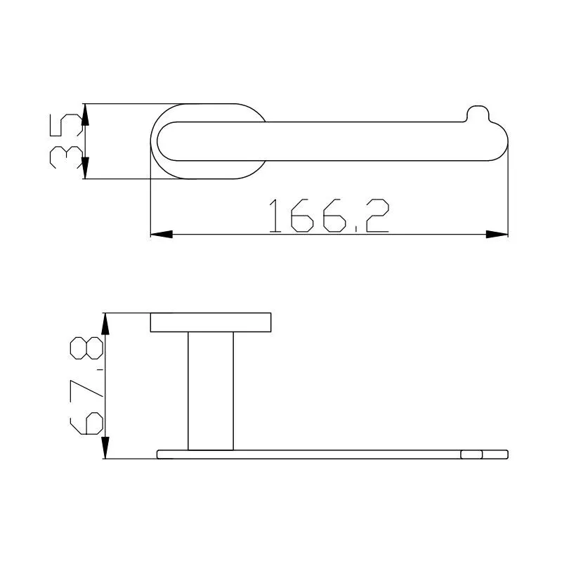 Держатель для туалетной бумаги Rav Slezak YUKON YUA0402CMAT, черный