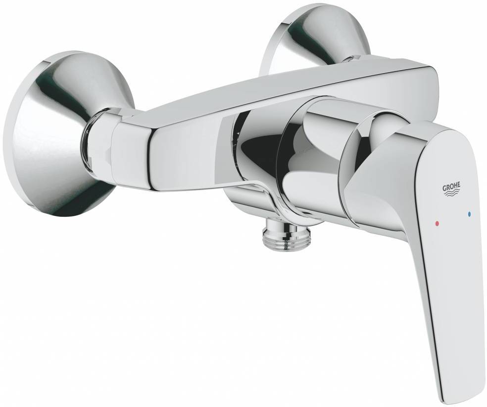 Смеситель для душа GROHE BauFlow с подключением шланга, хром (арт. 23755000)