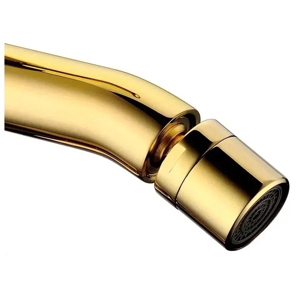 Смеситель для биде Grocenberg GB2094GO, золото