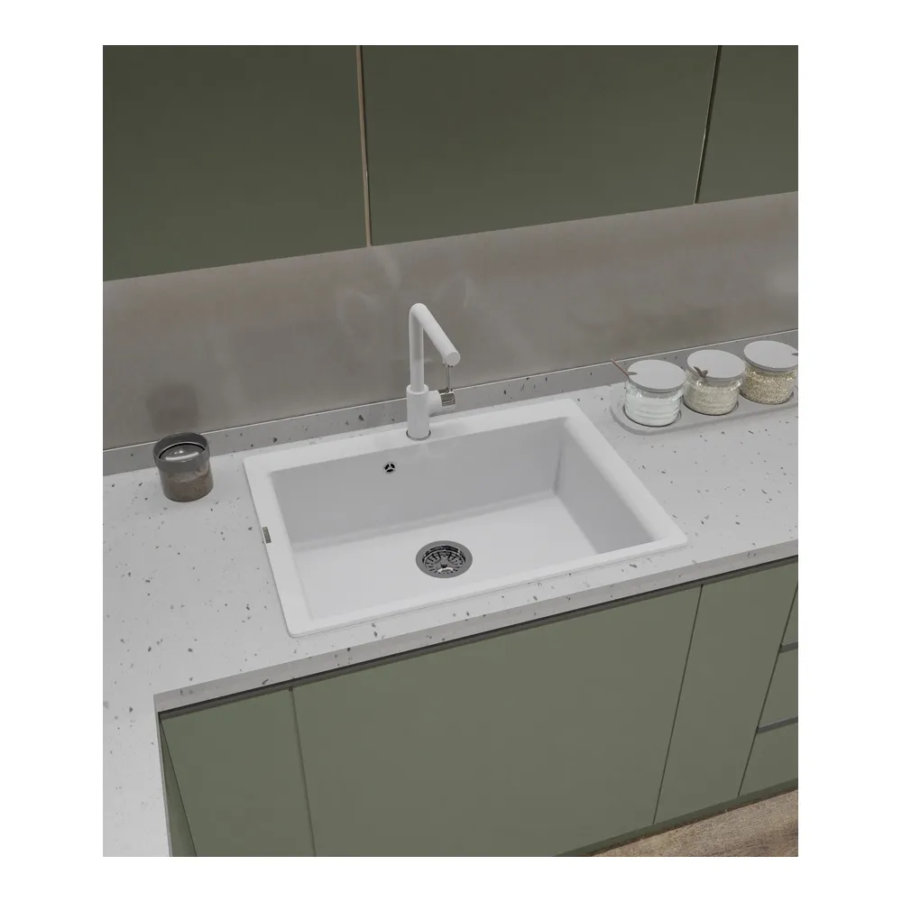 Кухонная мойка Rivelato AXEL Х-70, иней