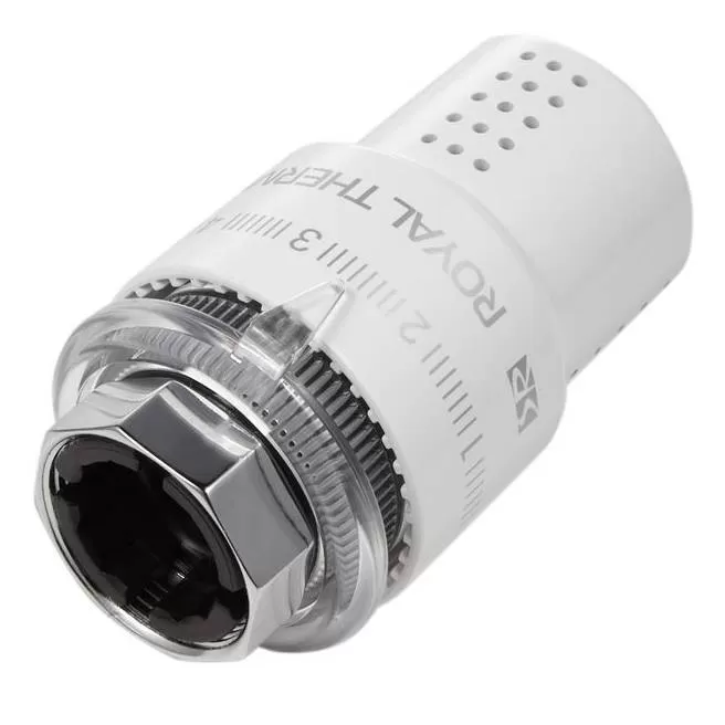 Термоголовка жидкостная Royal Thermo Design М30х1,5 (белый) (RTO07.0009)
