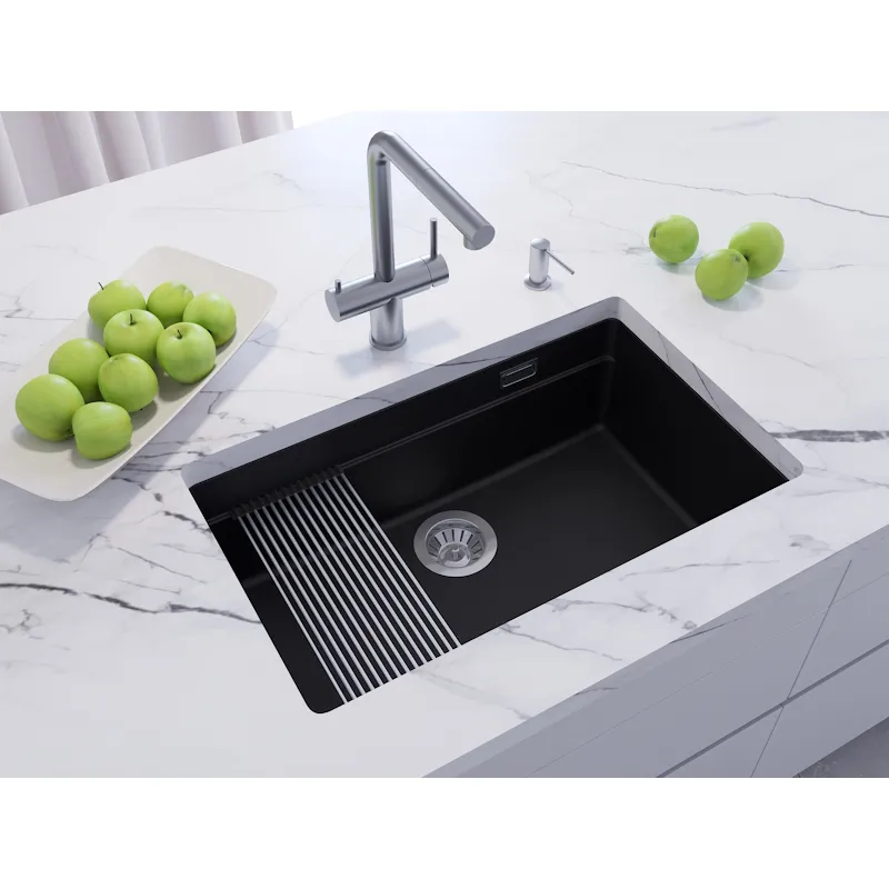 Кухонная мойка Grandex Aqua Comfort 500304, черный