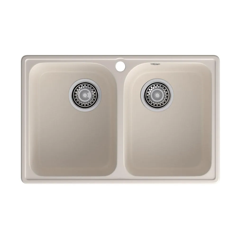 Кухонная мойка GranFest QUARZ 15, белый