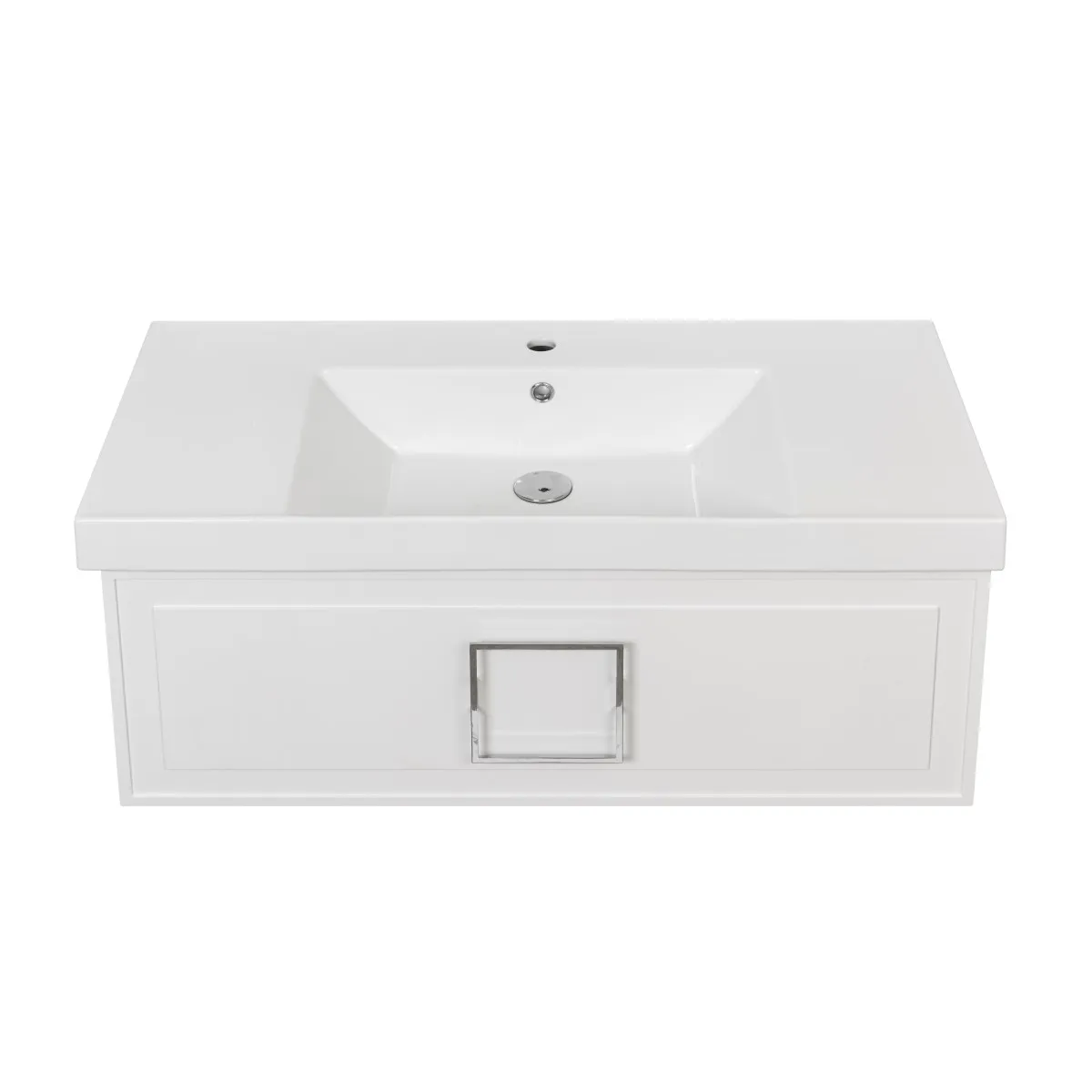 Тумба под раковину подвесная La Fenice Cubo FNC-01-CUB-B-100, белая