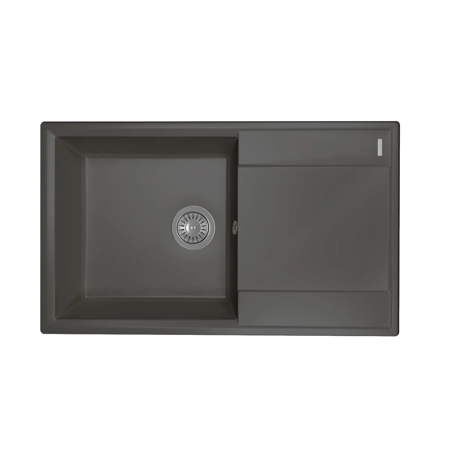 Кухонная мойка Florentina КОНСУЛ 23.020.D0840.302, антрацит