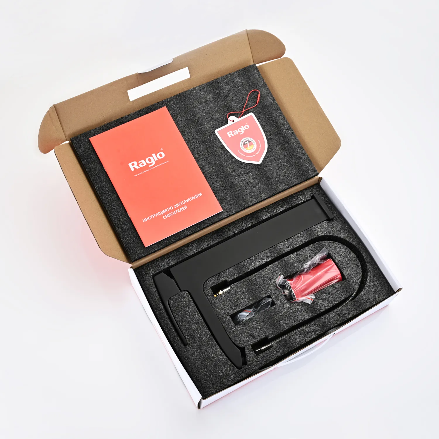 Смеситель Raglo высокий для умывальника  (R01.15.06)