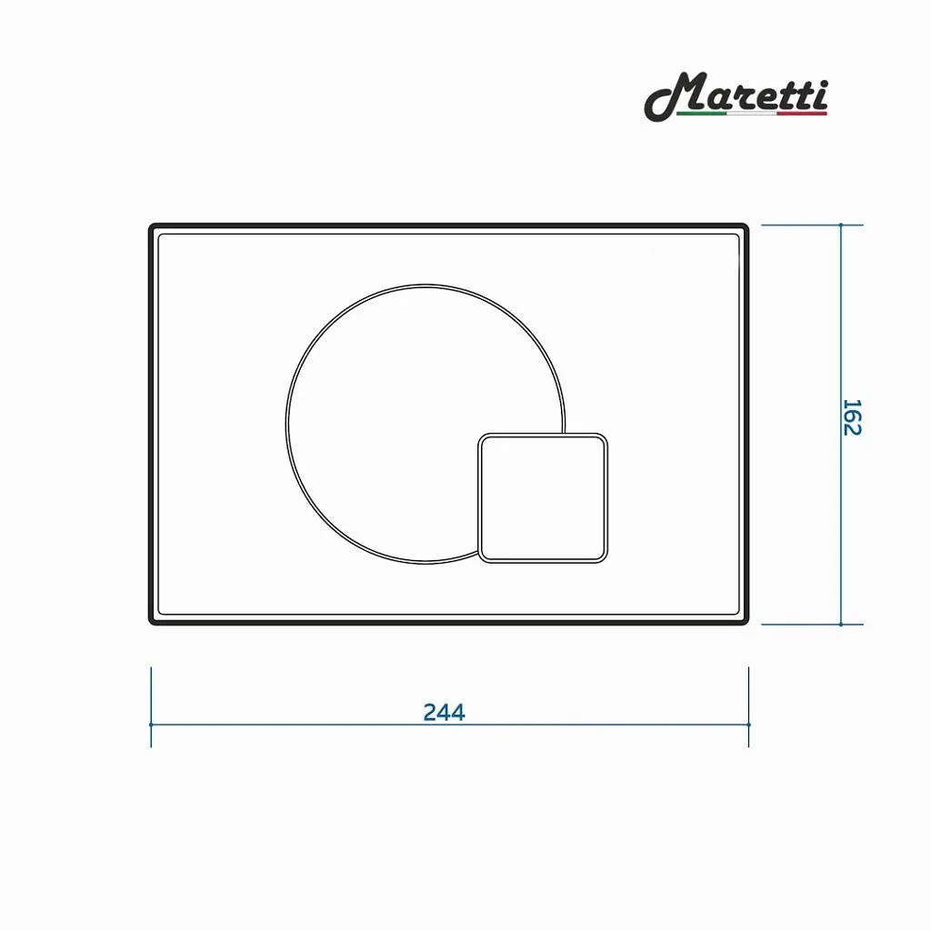 Комплект Maretti 3 в 1: унитаз EA10PBM73-844, инсталляция AC11P5211, кнопка AC12EL-560
