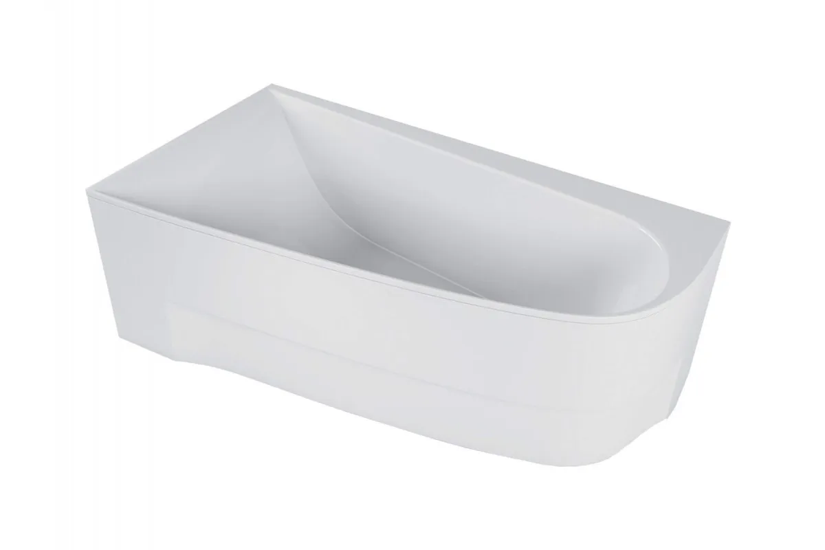 Ванна акриловая левосторонняя Vayer BOOMERANG Гл000009592, 170x90