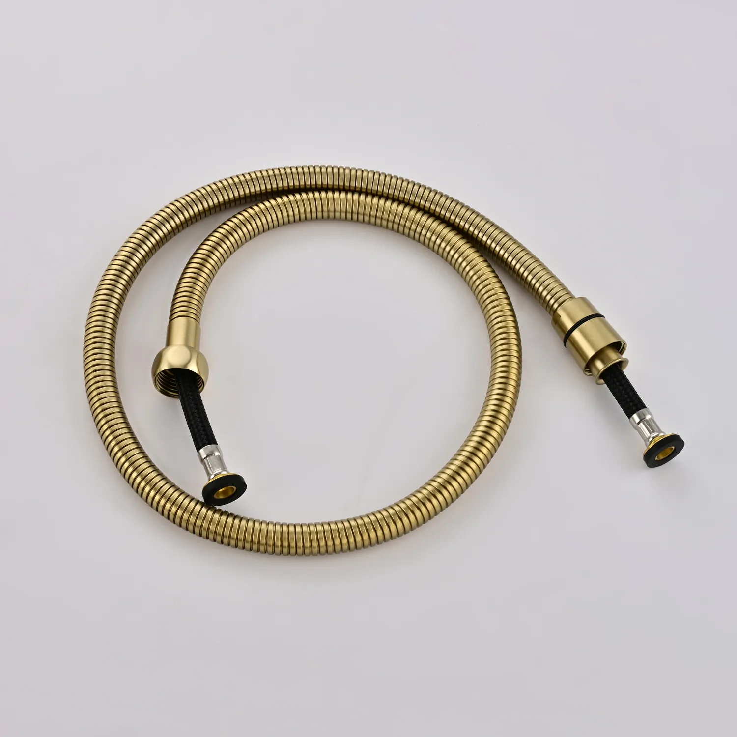 Гигиенический душ со смесителем Rose R235G, золотой сатин