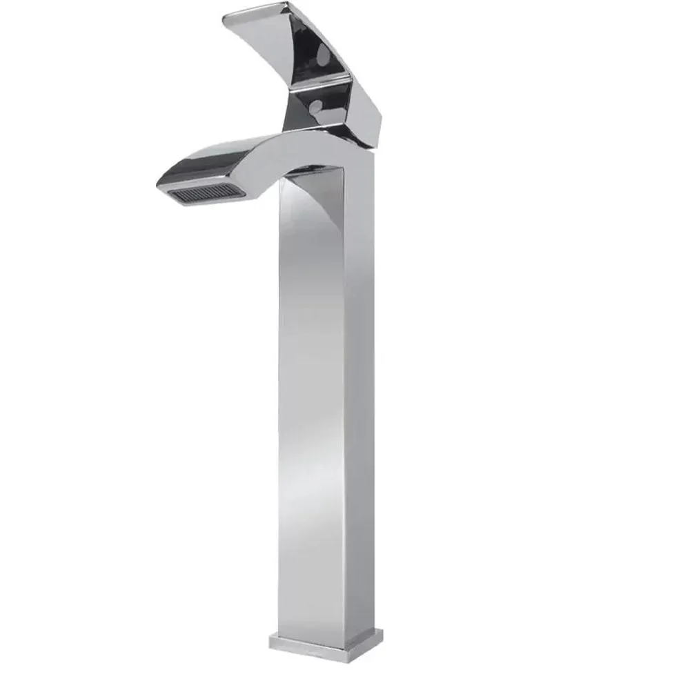 Смеситель для раковины высокий Grocenberg GB3007CR, хром