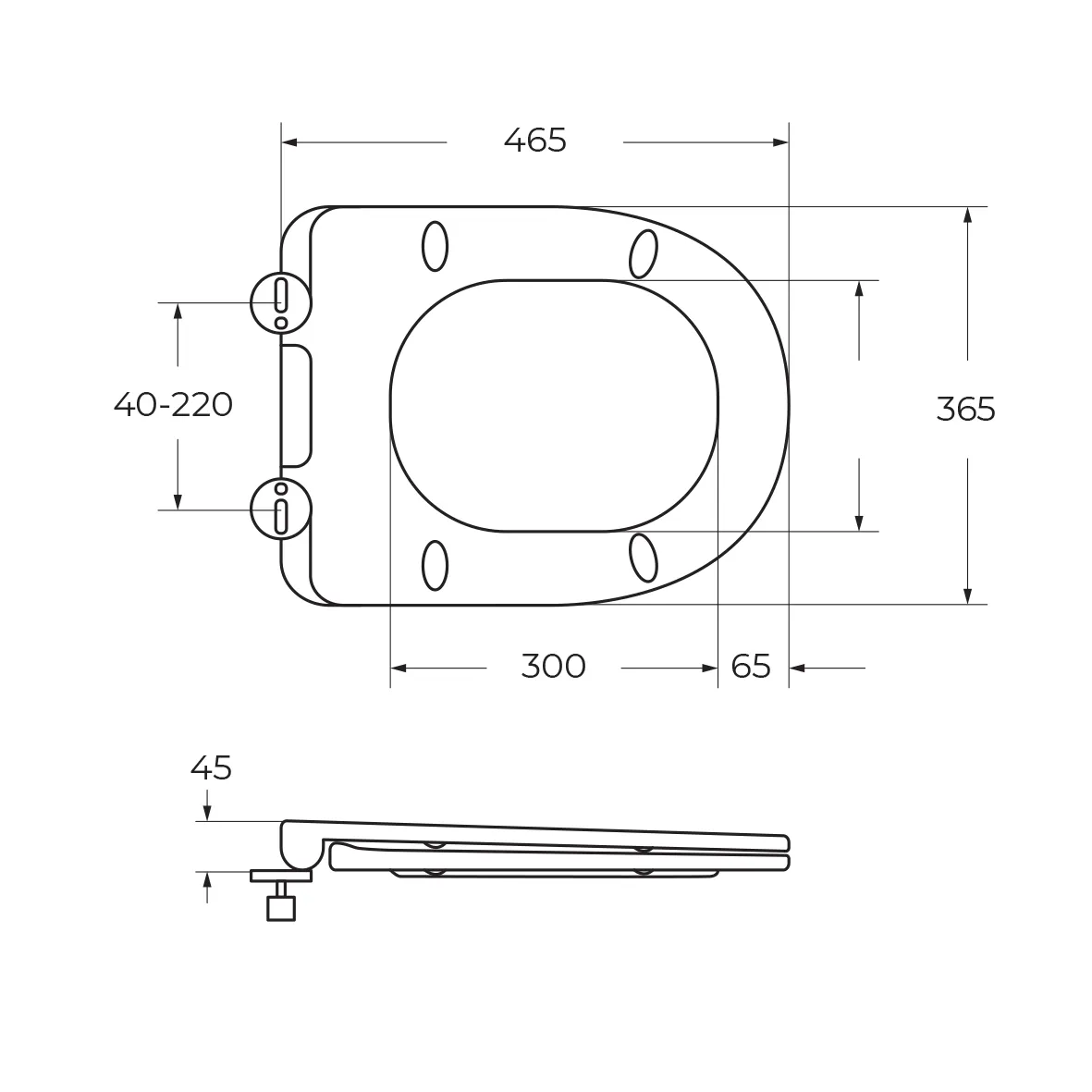 Чаша подвесного унитаза BelBagno Tre, белый (BB5180CH-TOR/SC)