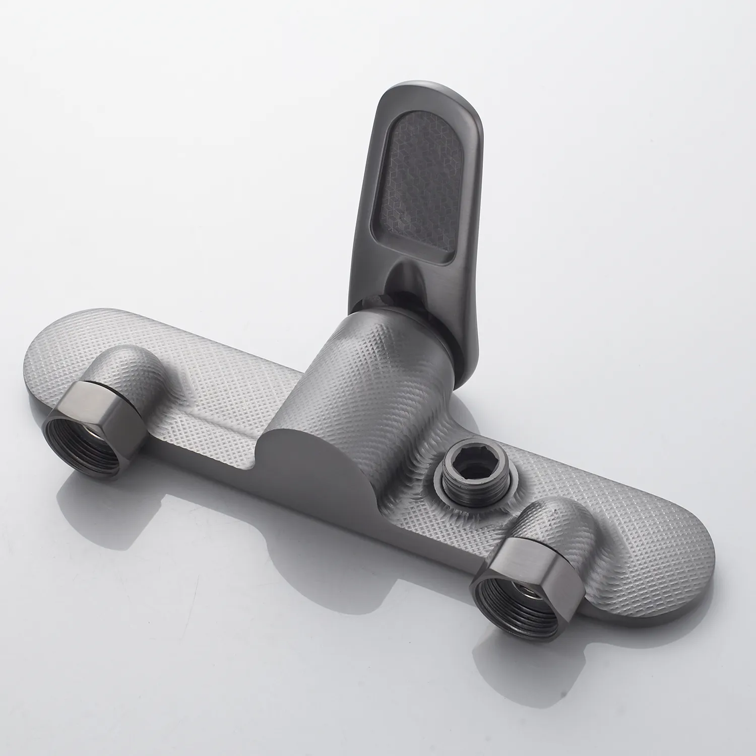 Гигиенический душ со смесителем Shevanik S4705T-1, оружейная сталь