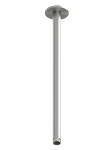 Держатель верхнего душа Quadro design сталь брашированная (BD002 AS)