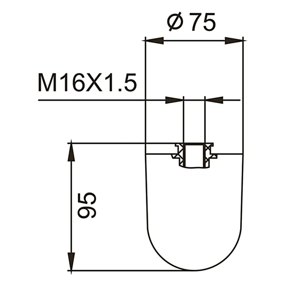 Ершик для унитаза FRAP F33901,