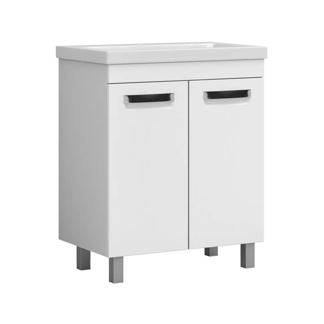 Тумба с раковиной напольная VIGO Plaza tn.PLA.COM.70.2D, 70 см