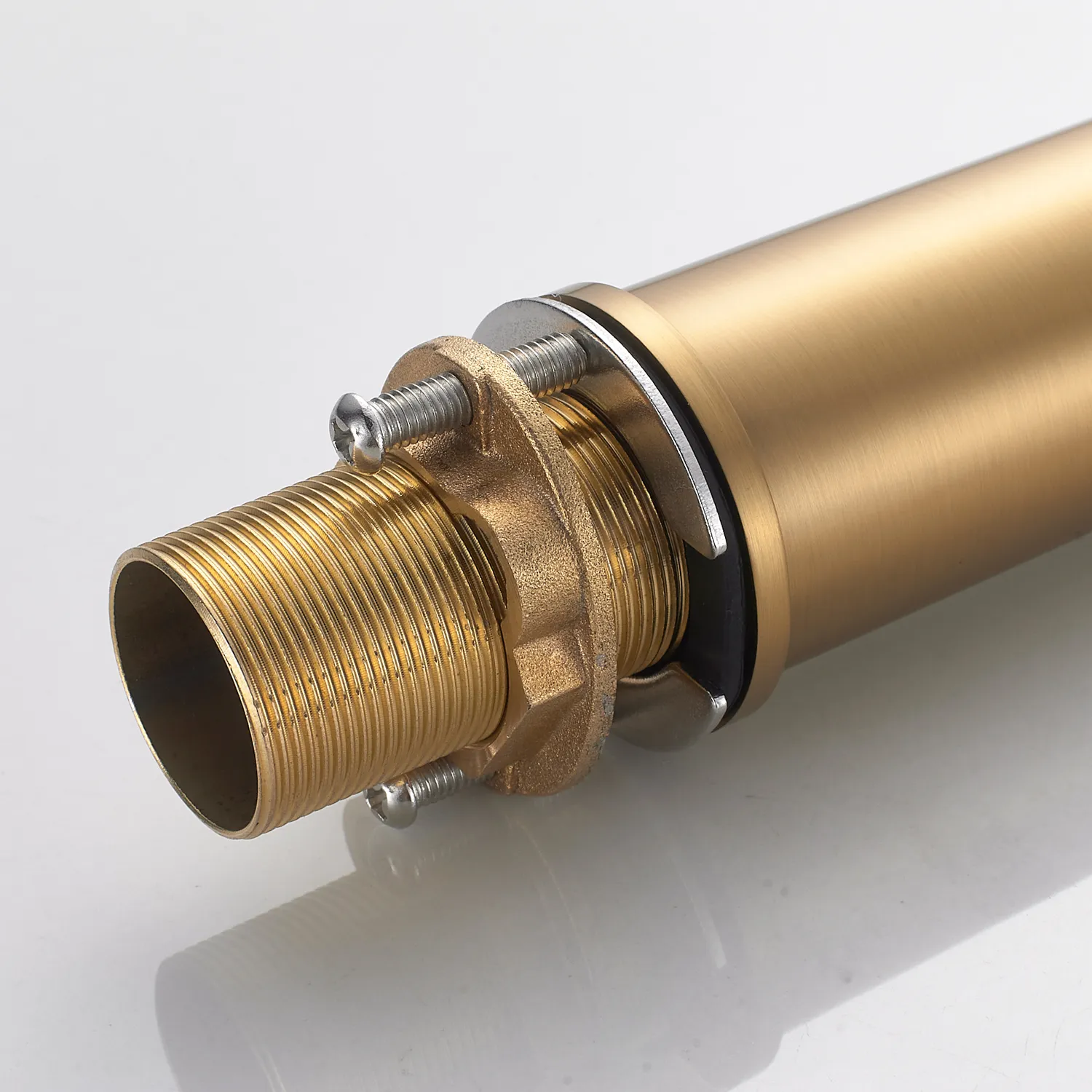 Смеситель для раковины высокий Shevanik S4111G, золотой сатин